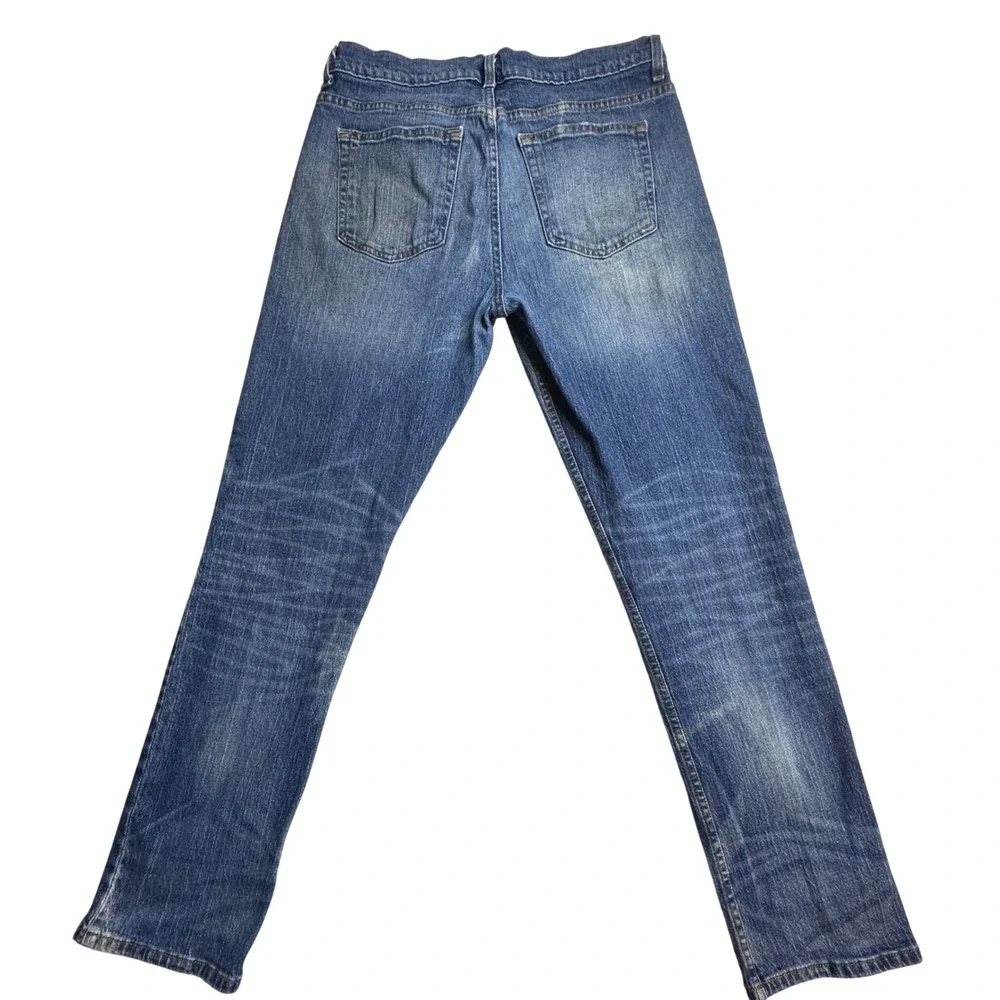 George Athletic Fit Jeans Mens 32x32 (32x30) Medium Wash Blue Denim Stretch